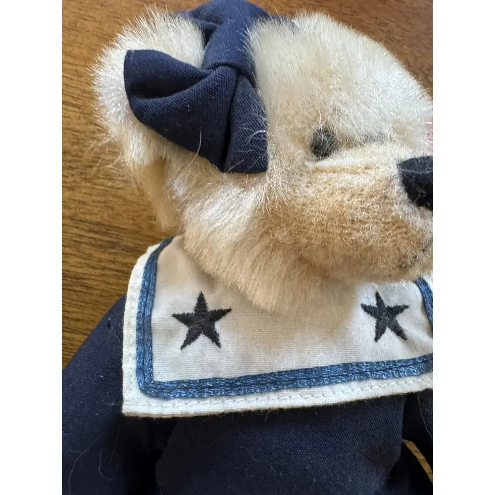 Ty Attic Treasures Breezy Bear Sailor Outfit Plush Navy Dress With Tag - Picture 9 of 9